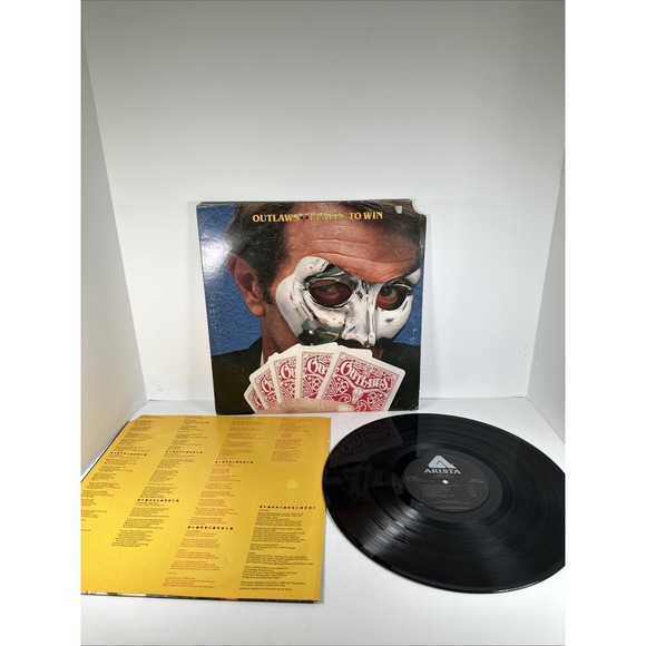 Other - Outlaws - Playin' To Win - 1978 Arista AB 4205 Southern Rock Vinyl LP Lyrics